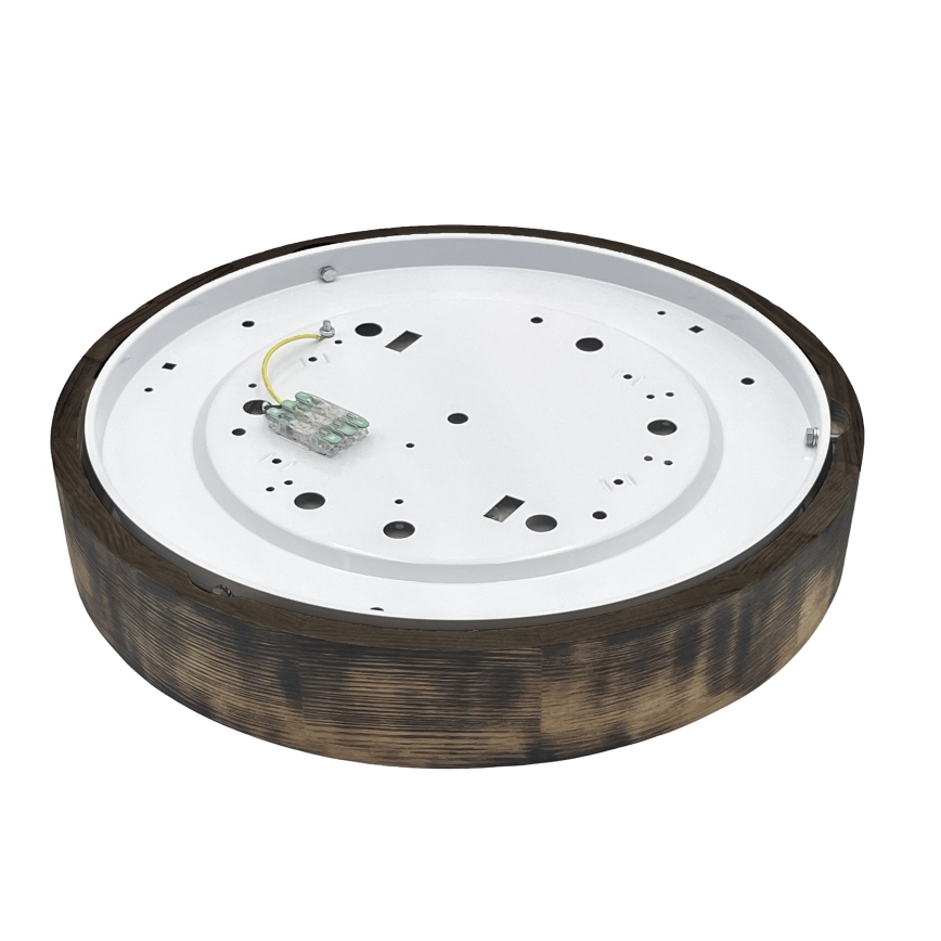 Brilagi - LED mennyezeti lámpa CARVALHO SMOKEY LED/36W/230V tölgy átm. 47,5 cm