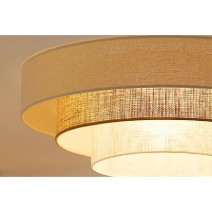 Brilagi - LED Mennyezeti lámpa DENVER LUNETA LED/12W/230V átm. 60 cm 3000K/4000K/6400K bézs/krém