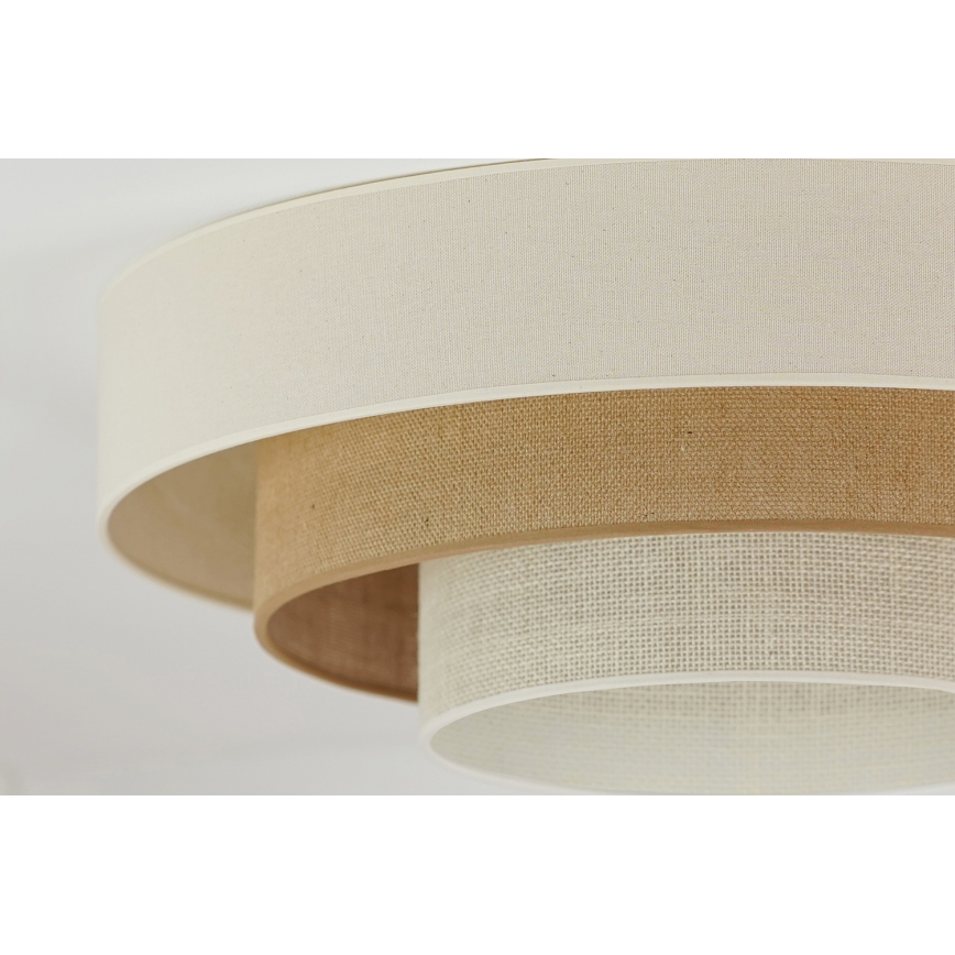 Brilagi - LED Mennyezeti lámpa DENVER LUNETA LED/12W/230V átm. 60 cm 3000K/4000K/6400K bézs/krém