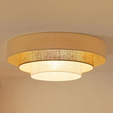 Brilagi - LED Mennyezeti lámpa DENVER LUNETA LED/12W/230V átm. 60 cm 3000K/4000K/6400K bézs/krém