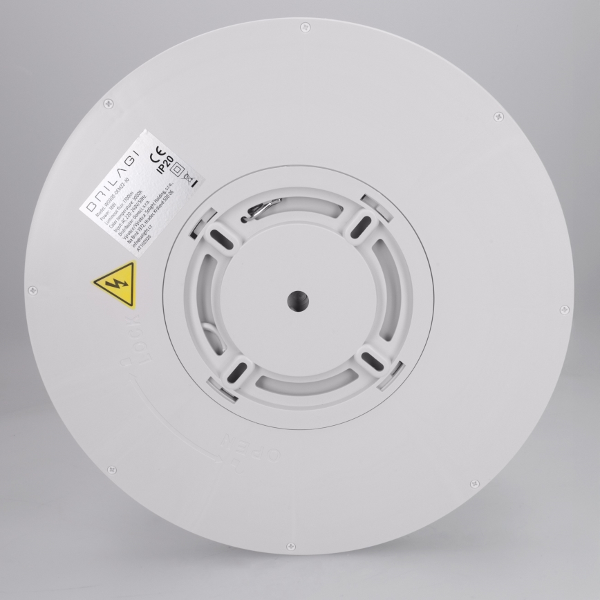 Brilagi - LED mennyezeti lámpatest ESTELA LED/18W/230V Ø 30 cm fehér