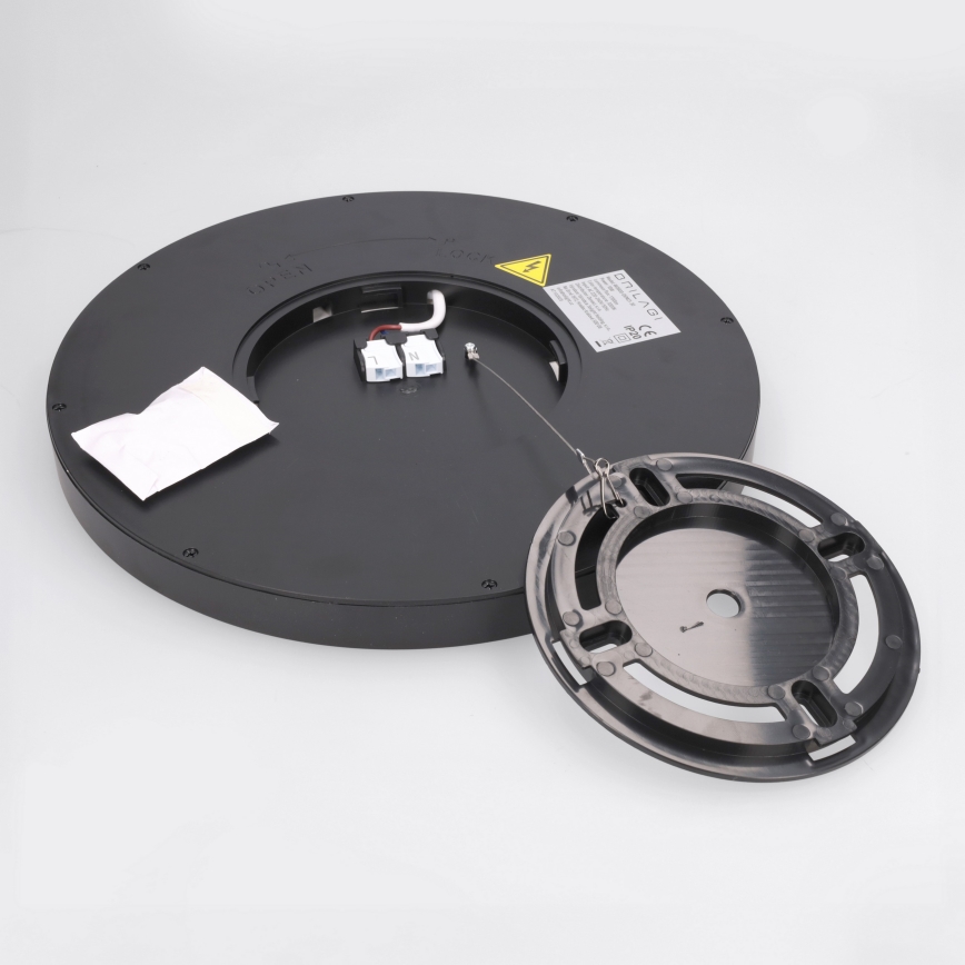 Brilagi - LED mennyezeti lámpa ESTELA LED/18W/230V átm. 30 cm fekete