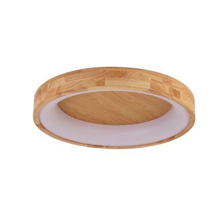 Brilagi - FALCON WOOD LED mennyezeti lámpa, 40W, 230V, 3000/4000/6000K, átmérő 60 cm, fa kivitel