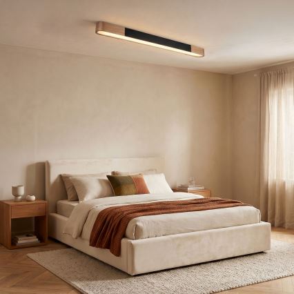 BRILAGI - LED mennyezeti lámpa GARDALINE LED/100W/230V 120 cm tölgy/fekete