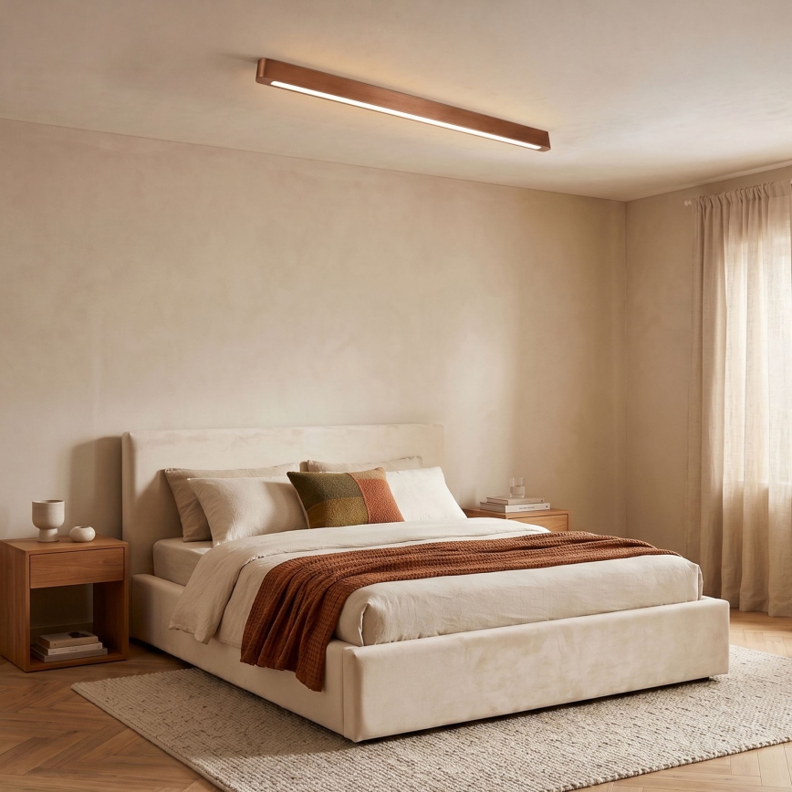 BRILAGI - LED mennyezeti lámpa GARDALINE LED/90W/230V tölgy