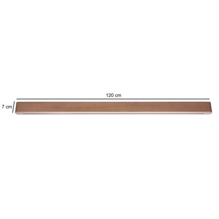 BRILAGI - LED mennyezeti lámpa GARDALINE LED/90W/230V tölgy