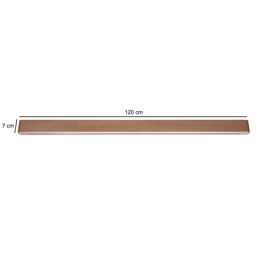 BRILAGI - LED mennyezeti lámpa GARDALINE LED/90W/230V tölgy