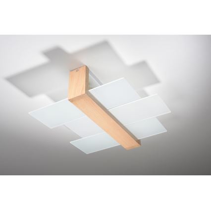Brilagi - LED mennyezeti lámpatest HERA 2xE27/7,5W/230V 43x43 cm fa