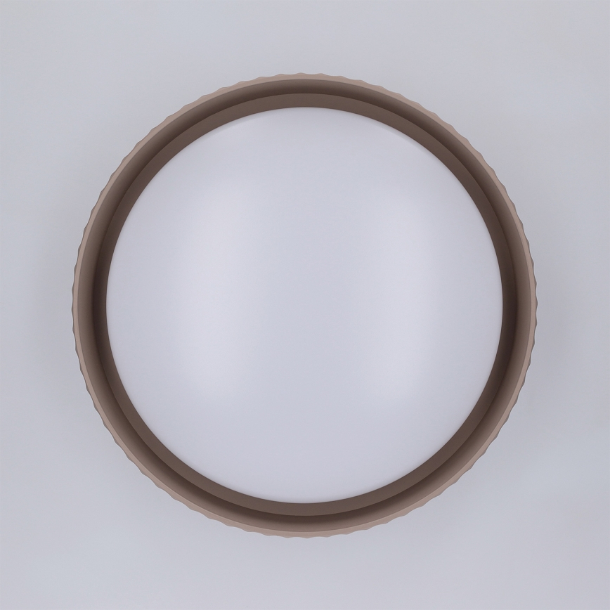 Brilagi - LED mennyezeti lámpa LUCIA LED/24W/230V átm. 31 cm barna