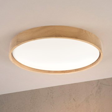 Brilagi - LED mennyezeti lámpa MANAROLA PLAIN LED/36W/230V 3000K átm. 48 cm tölgy