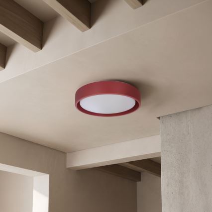 Brilagi - LED mennyezeti lámpa MATTEO LED/24W/230V átm. 31 cm piros