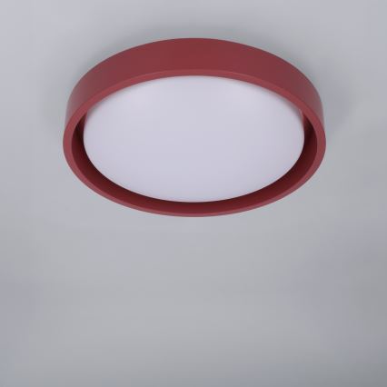 Brilagi - LED mennyezeti lámpa MATTEO LED/24W/230V átm. 31 cm piros