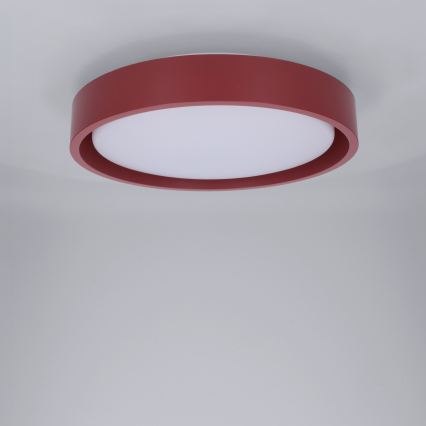 Brilagi - LED mennyezeti lámpa MATTEO LED/24W/230V átm. 31 cm piros