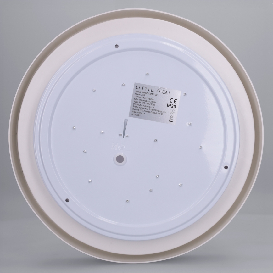 Brilagi - LED mennyezeti lámpa MATTEO LED/24W/230V átm. 31 cm piros