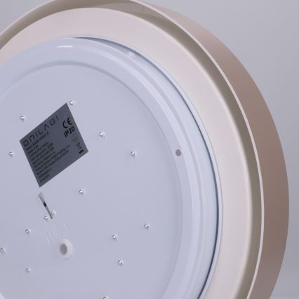 Brilagi - LED mennyezeti lámpa MATTEO LED/24W/230V átm. 31 cm taupe