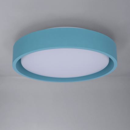 Brilagi - LED mennyezeti lámpa MATTEO LED/24W/230V, átm. 31 cm, türkiz