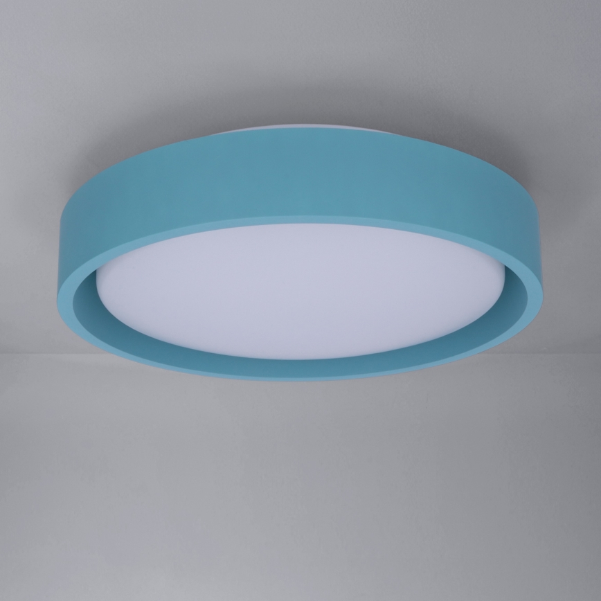 Brilagi - LED mennyezeti lámpa MATTEO LED/24W/230V, átm. 31 cm, türkiz