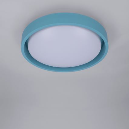Brilagi - LED mennyezeti lámpa MATTEO LED/24W/230V, átm. 31 cm, türkiz