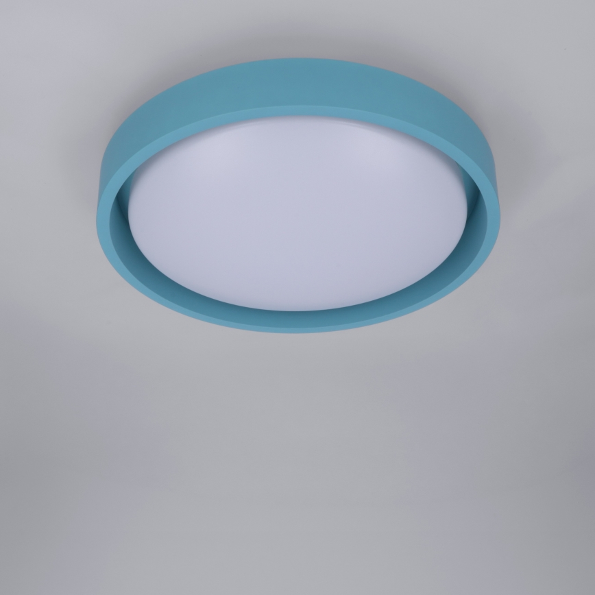 Brilagi - LED mennyezeti lámpa MATTEO LED/24W/230V, átm. 31 cm, türkiz