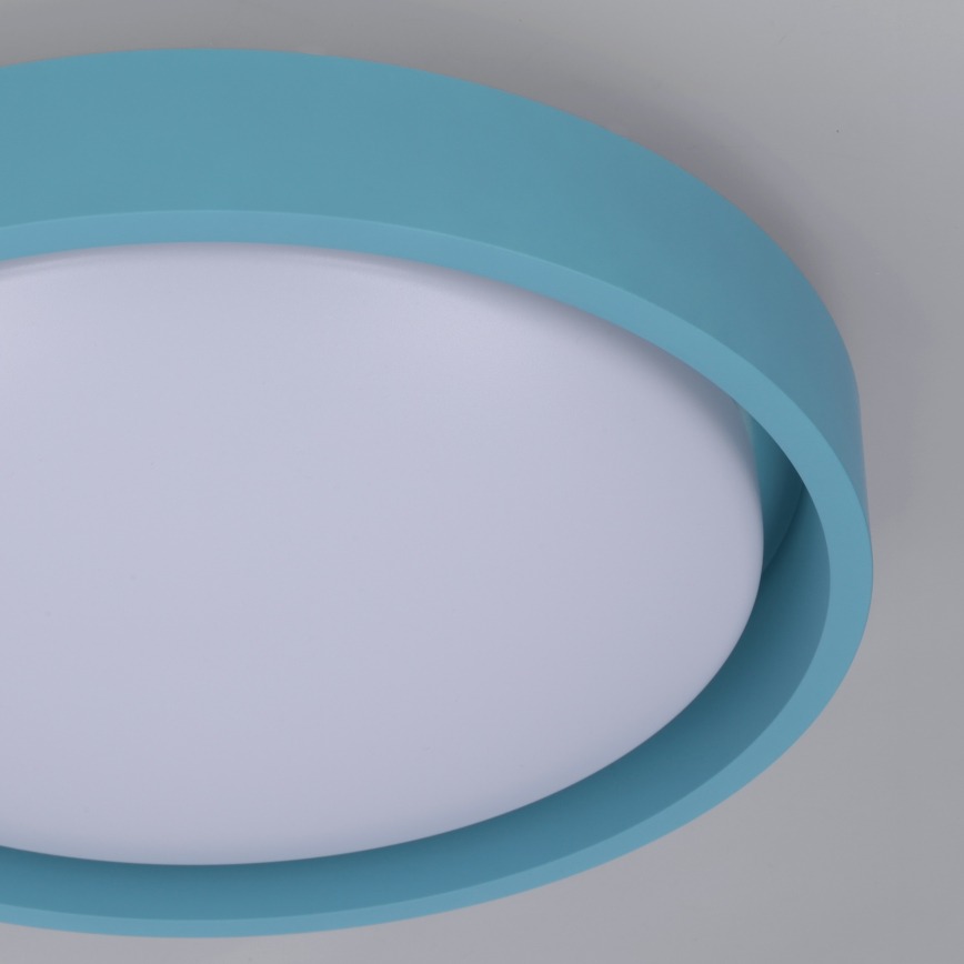Brilagi - LED mennyezeti lámpa MATTEO LED/24W/230V, átm. 31 cm, türkiz