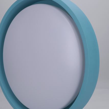 Brilagi - LED mennyezeti lámpa MATTEO LED/24W/230V, átm. 31 cm, türkiz