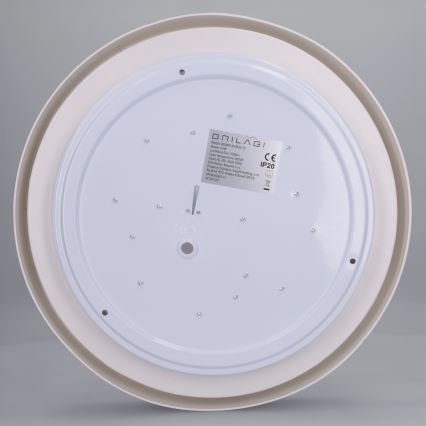 Brilagi - LED mennyezeti lámpa MATTEO LED/24W/230V, átm. 31 cm, türkiz