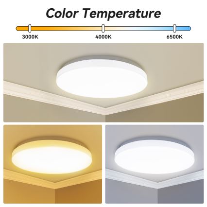 Brilagi - LED mennyezeti lámpa MILKY WAY LED/24W/230V 3000/4000/6500K átm. 38 cm