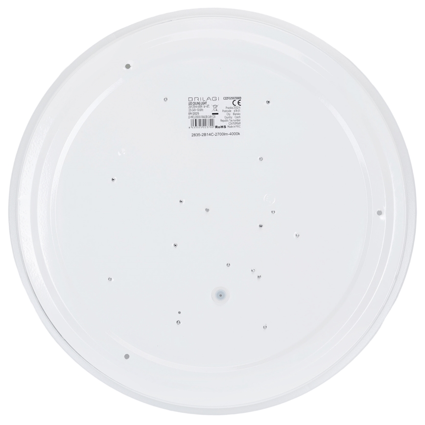 Brilagi - LED mennyezeti lámpa MILKY WAY LED/24W/230V 3000/4000/6500K átm. 38 cm