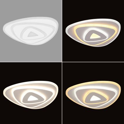 Brilagi - LED dimmelhető mennyezeti lámpa MODERN MINI LED/45W/230V 3000/4000/6000K 30x30 cm + távirányító