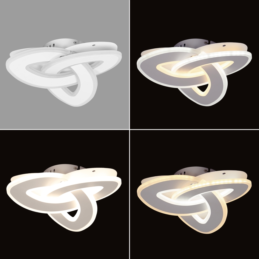 Brilagi - LED dimmelhető mennyezeti lámpa MODERN MINI LED/49W/230V 3000/4000/6000K 30x30 cm + távirányító