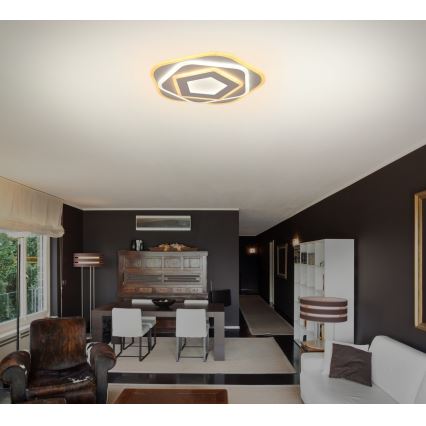 Brilagi - LED dimmelhető mennyezeti lámpatest MODERN MINI LED/53W/230V 3000–6000K, átm. 30 cm + távirányító