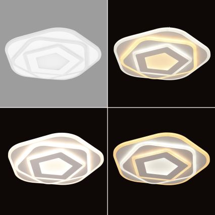 Brilagi - LED dimmelhető mennyezeti lámpatest MODERN MINI LED/53W/230V 3000–6000K, átm. 30 cm + távirányító