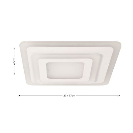 Brilagi - LED dimmelhető mennyezeti lámpa MODERN MINI LED/65W/230V 3000/4000/6000K 37x37 cm + távirányító