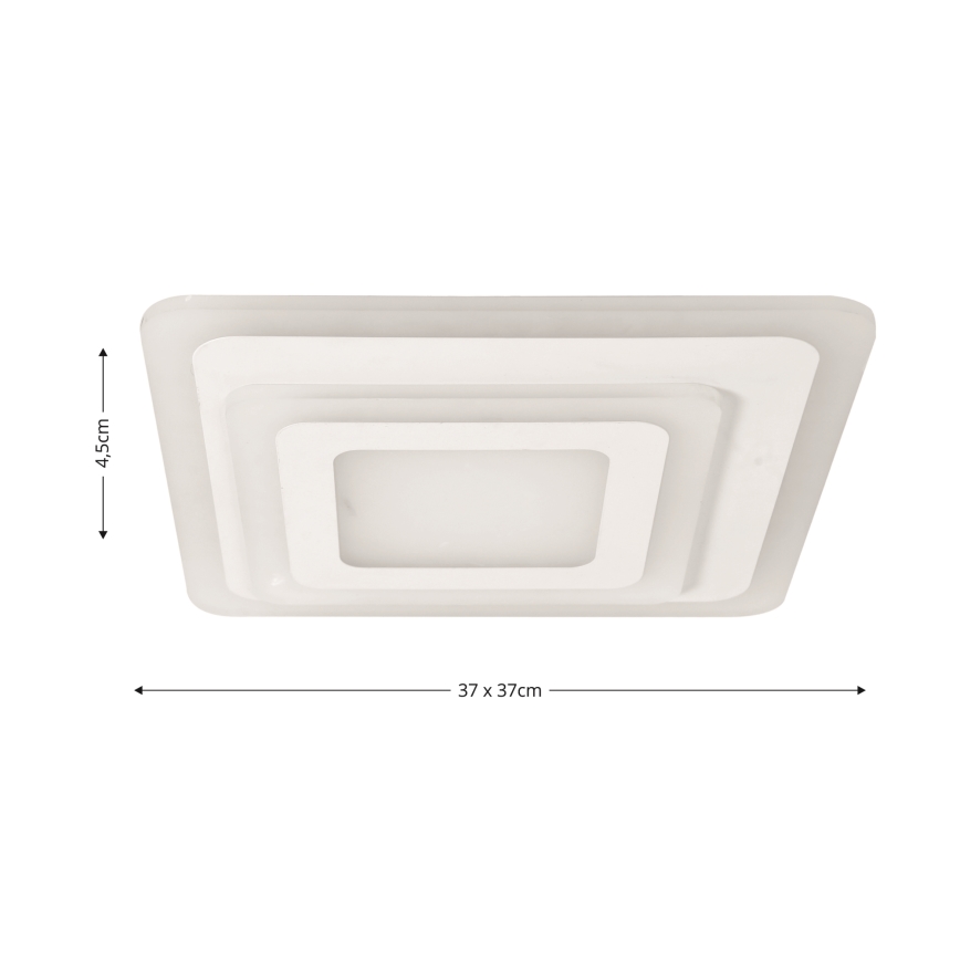 Brilagi - LED dimmelhető mennyezeti lámpa MODERN MINI LED/65W/230V 3000/4000/6000K 37x37 cm + távirányító