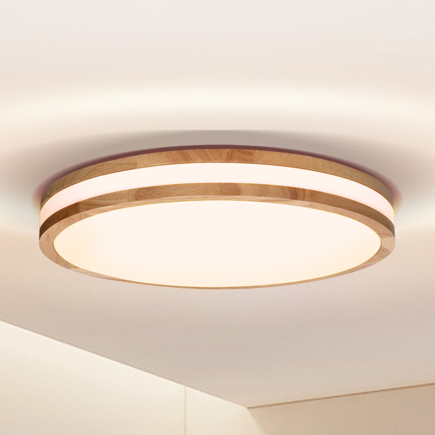 Brilagi - LED Mennyezeti lámpa MOLINA LED/24W/230V tölgy átm. 29 cm