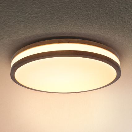 Brilagi - LED Mennyezeti lámpa MOLINA LED/24W/230V tölgy átm. 29 cm