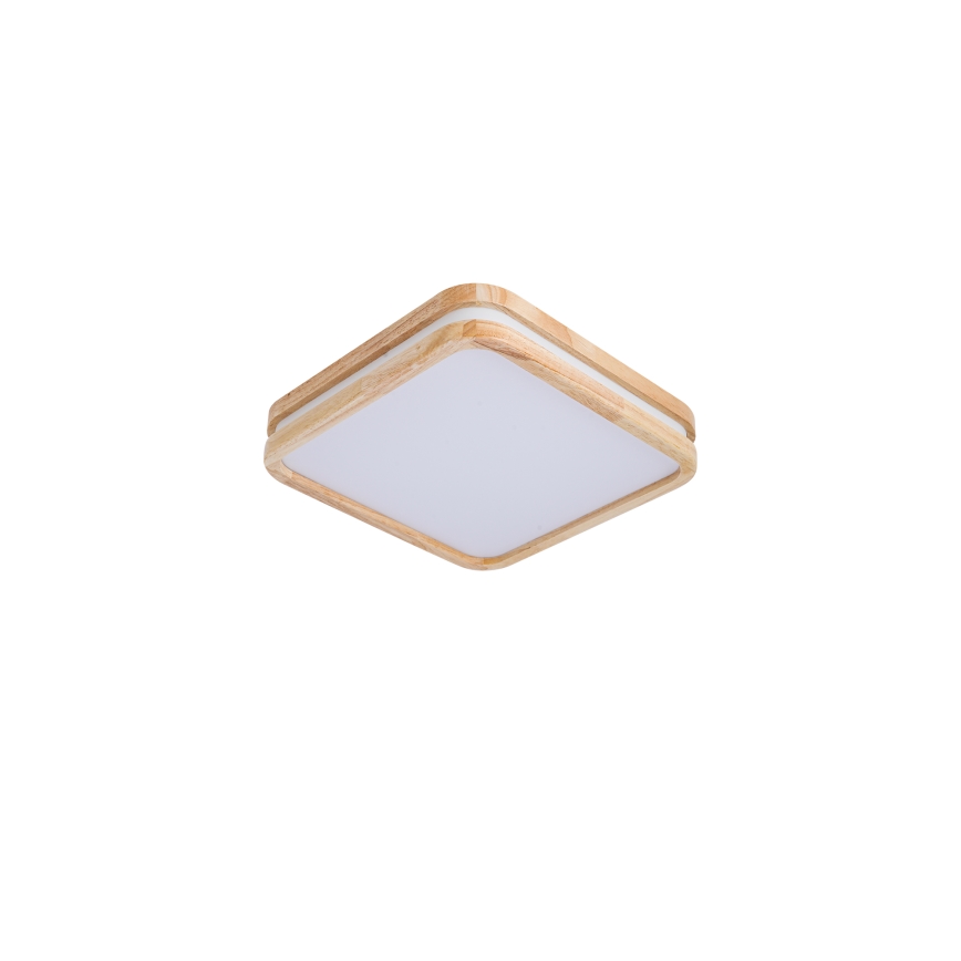 Brilagi - LED mennyezeti lámpa MOLINA SQUARE LED/32W/230V 3000/4000/6000K tölgy 30x30 cm