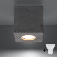 Brilagi -  LED Mennyezeti lámpa MURO 1xGU10/7W/230V beton