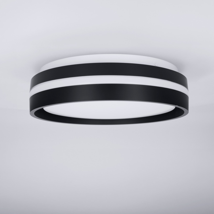 Brilagi - LED mennyezeti lámpa NAOMI LED/24W/230V Ø 28,5 cm fekete