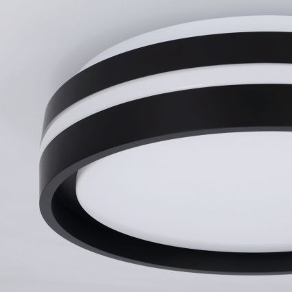 Brilagi - LED mennyezeti lámpa NAOMI LED/24W/230V Ø 28,5 cm fekete