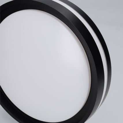 Brilagi - LED mennyezeti lámpa NAOMI LED/24W/230V Ø 28,5 cm fekete