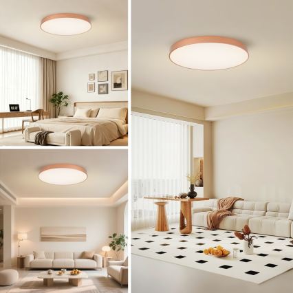 Brilagi - POOL LED mennyezeti lámpatest, 100 W, 230 V, 3000/4000/6000 K, átmérő 80 cm, bronz