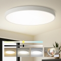 Brilagi - LED mennyezeti lámpa POOL LED/180W/230V 3000/4000/6000K átm. 120 cm fehér