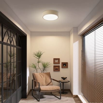 Brilagi - LED mennyezeti lámpatest POOL LED/18W/230V 3000/4500/6000K átm. 20 cm bézs