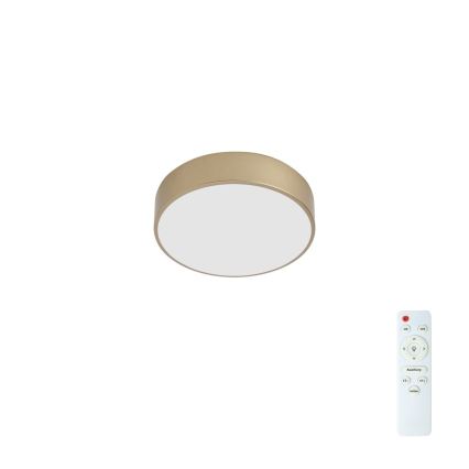 Brilagi - LED mennyezeti lámpa POOL LED/24W/230V 3000/4000/6000K, átm. 20 cm, arany