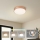 Brilagi - LED mennyezeti lámpa POOL LED/24W/230V 3000/4000/6000K Ø 20 cm bronzszínű