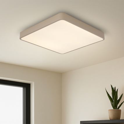 Brilagi - LED mennyezeti lámpa POOL LED/36W/230V 3000/4000/6000K 40x40 cm bézs