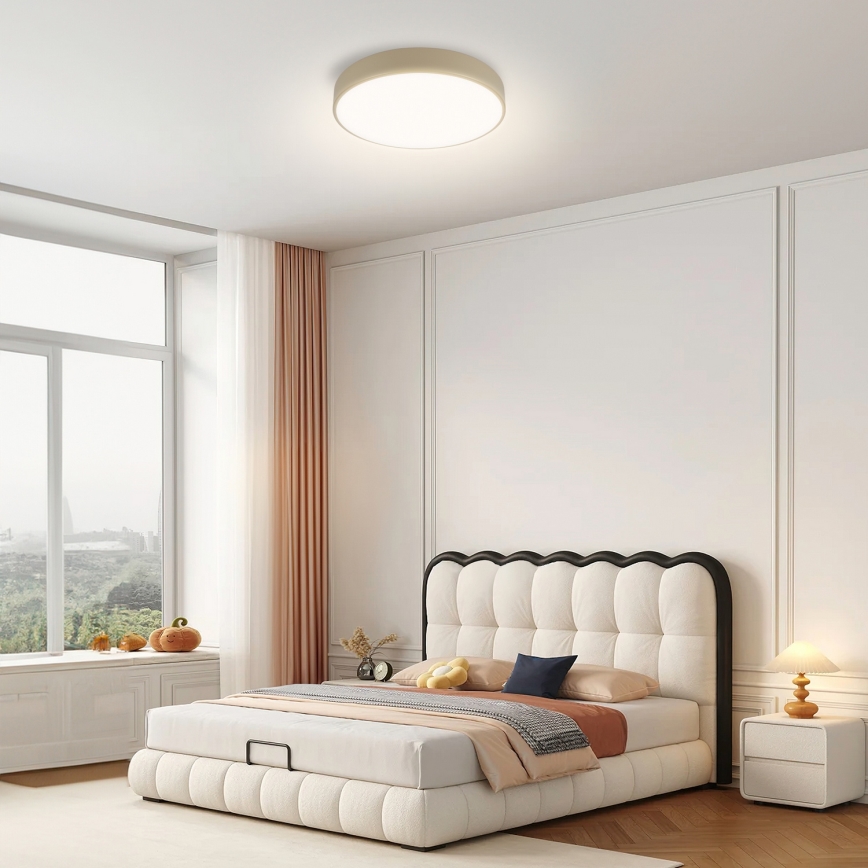 Brilagi - LED mennyezeti lámpatest POOL LED/36W/230V 3000/4000/6000K átm. 30 cm bézs