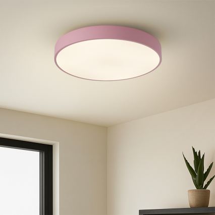 Brilagi - LED mennyezeti lámpatest POOL LED/48W/230V 3000/4000/6000K Ø 40 cm rózsaszín