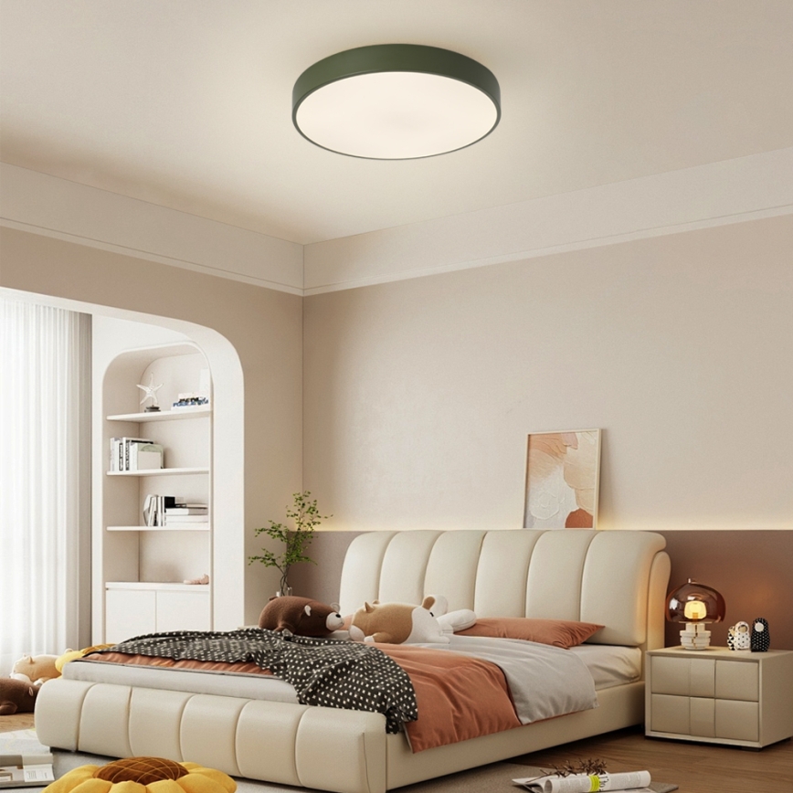 Brilagi - LED mennyezeti lámpatest POOL LED/48W/230V 3000/4000/6000K átmérő 40 cm zöld